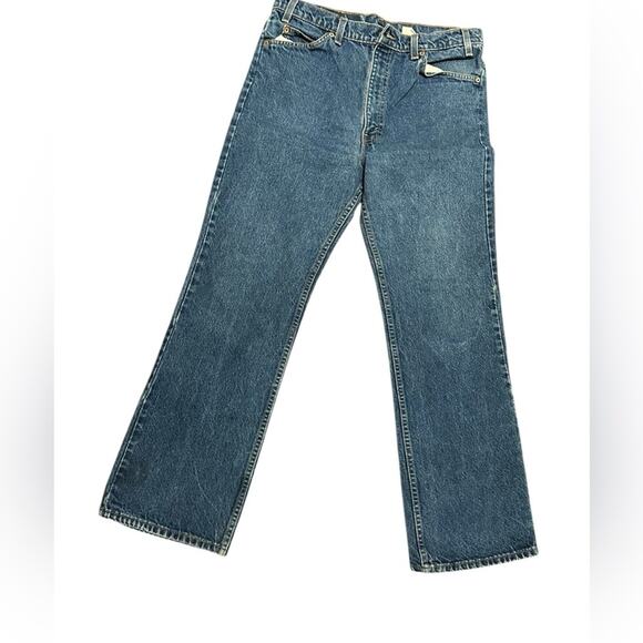 Vintage Levi’s 517 Orange Tab Jeans Men's Size 36 x 30 - Picture 2 of 9